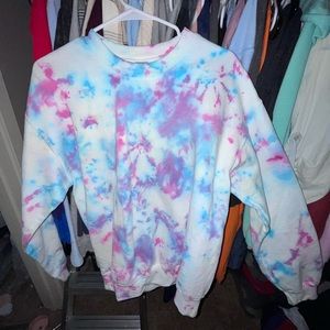 TieDye Fleece Sweatshirt